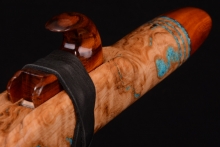 Oak Burl Native American Flute, Minor, Mid A-4, #G29G